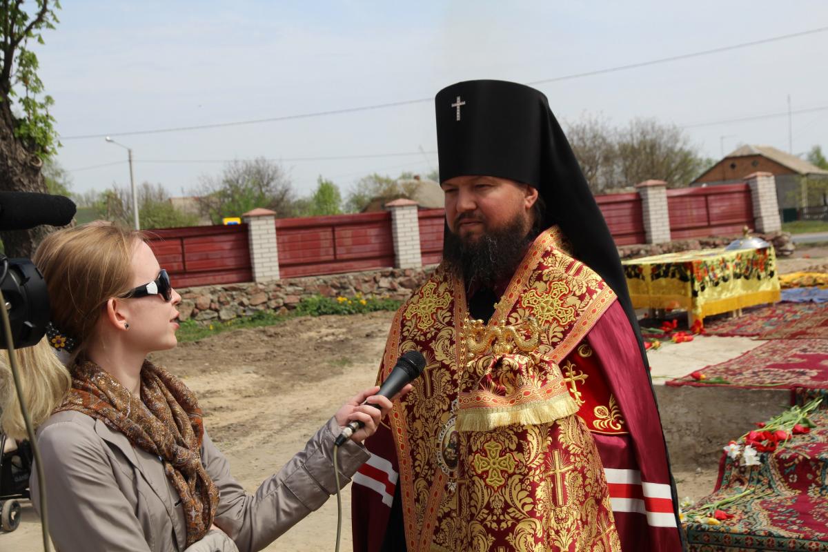 У с. Рея освячено місце під будівництво нового храму!