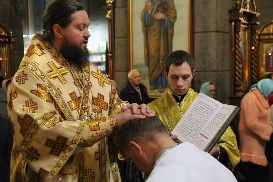 Митрополит Никодим звершив дияконську хіротонію!