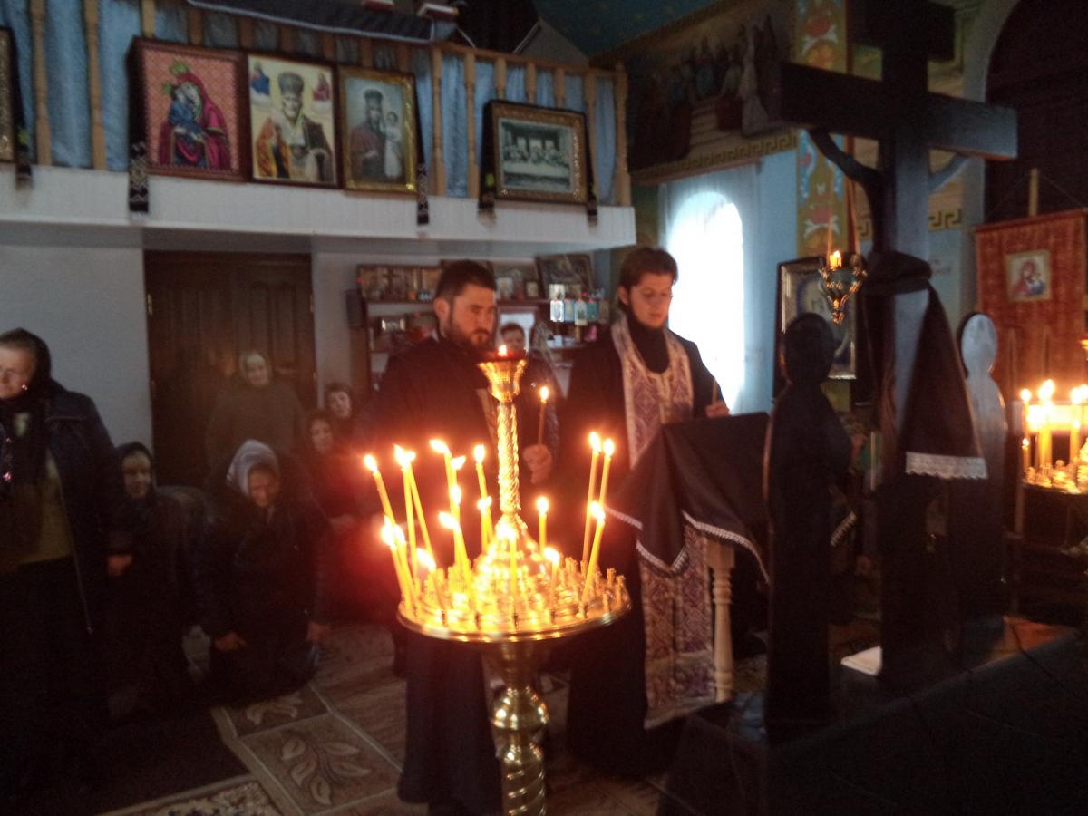 Великий Канон Андрея Критского в пгт. Пулины