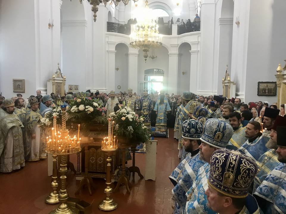 Митрополит Никодим взяв участь у святкуванні з нагоди шанування Браїлівської ікони Божої Матері.