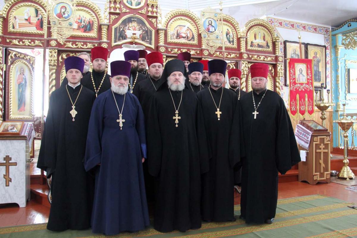 Відбулося чергове зібрання священиків Андрушівського благочиння.