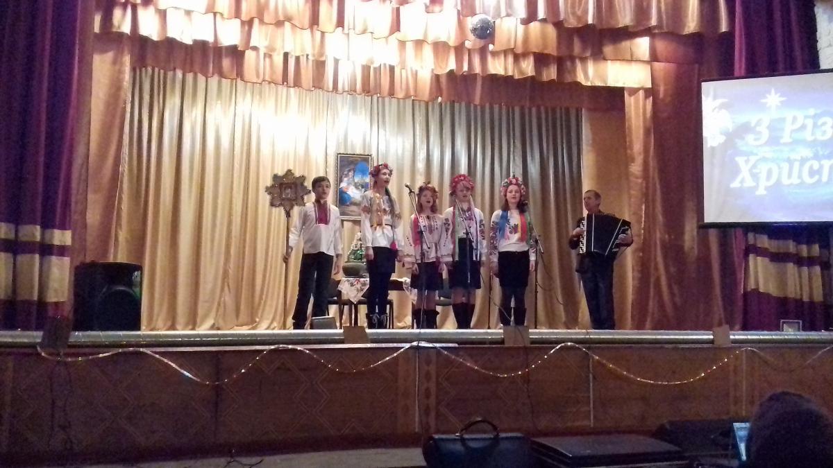 Благодійний вечір колядок відбувся в Чуднівському благочинні