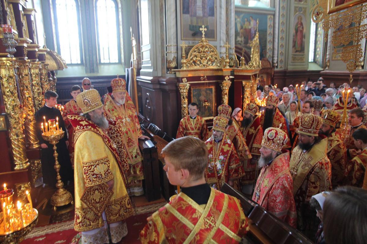Городниця. Архієпископ Никодим взяв участь у торжествах з нагоди Престольного свята Георгієвської обителі!