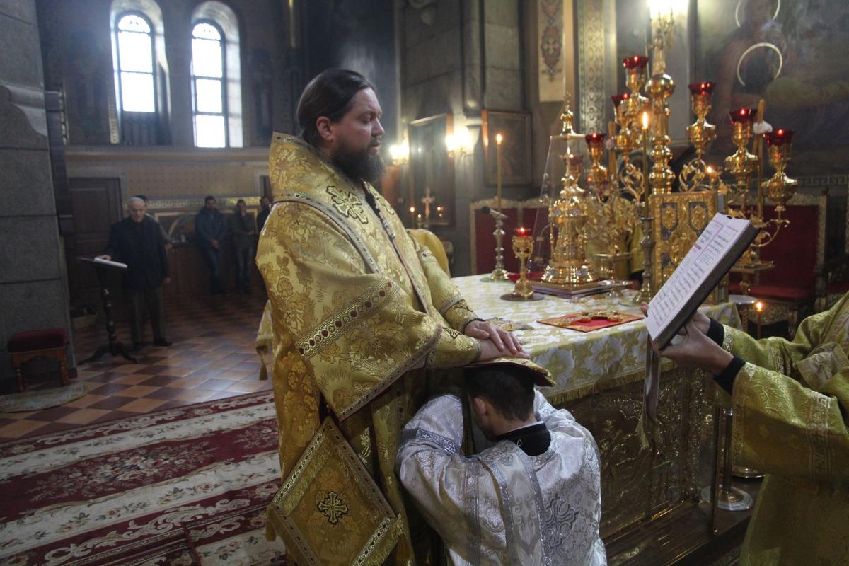 Дияконська та священицька хіротонії у кафедральному соборі!
