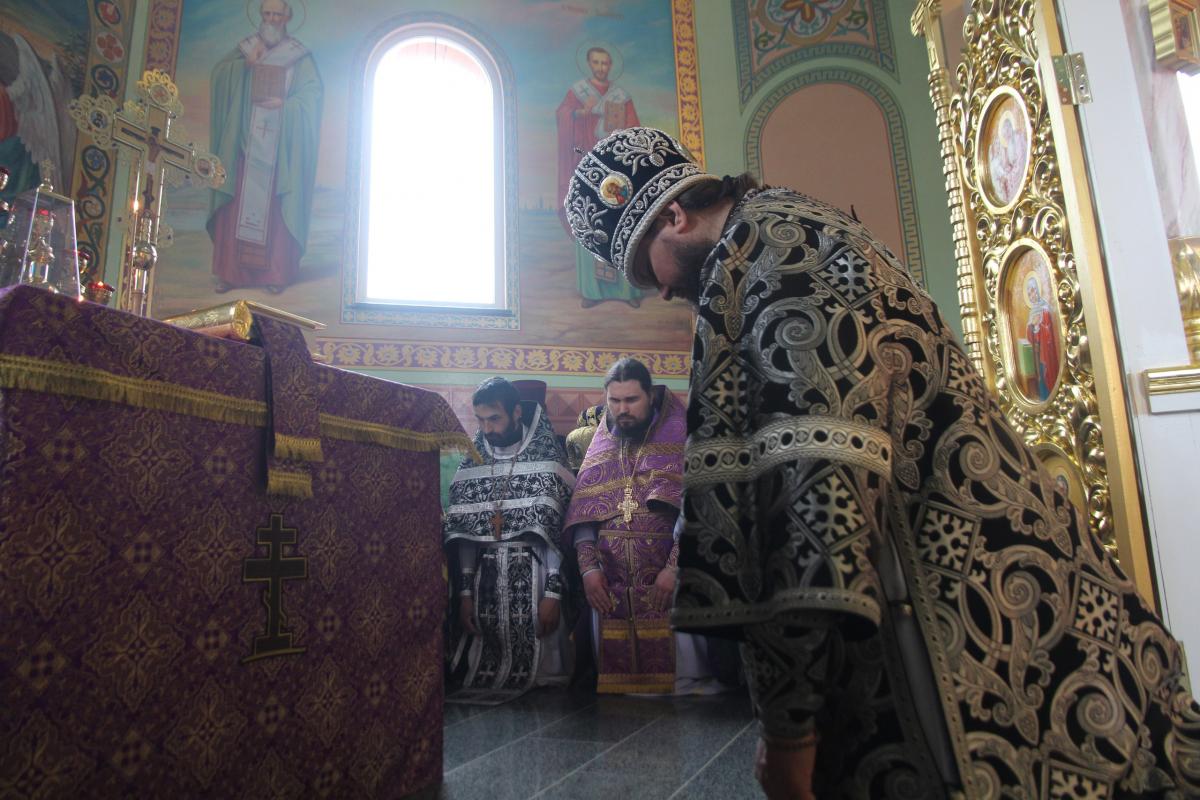 Сповідь священослужителів Черняхівського благочиння. Божественна літургія у Головино.