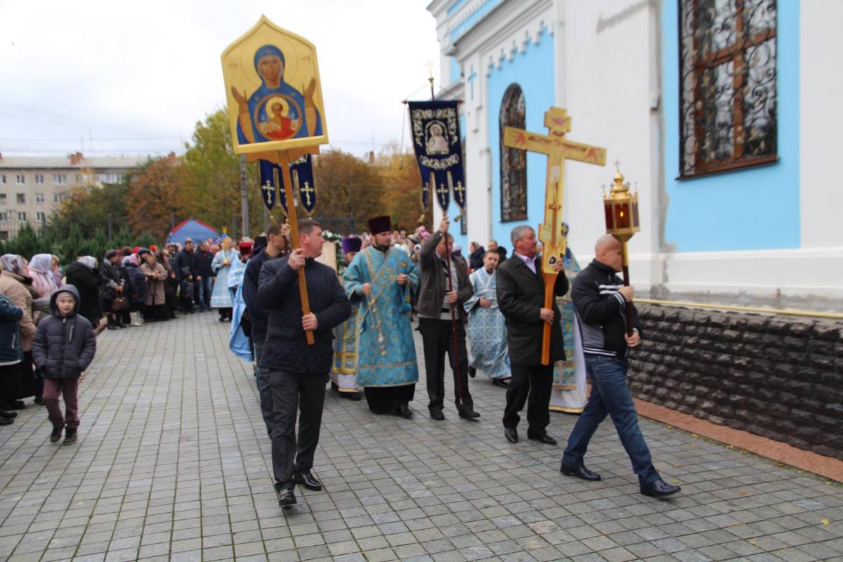 В день свята Покрови Пресвятої Богородиці Свято-Покровський храм Житомира відзначив Престольне торжество!