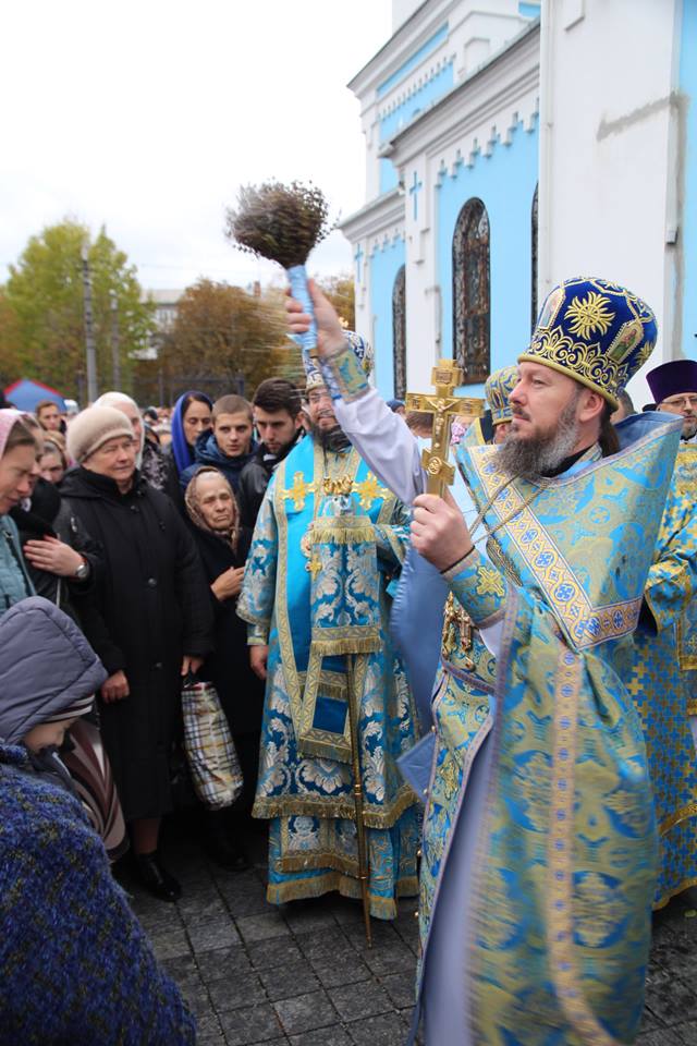 В день свята Покрови Пресвятої Богородиці Свято-Покровський храм Житомира відзначив Престольне торжество!