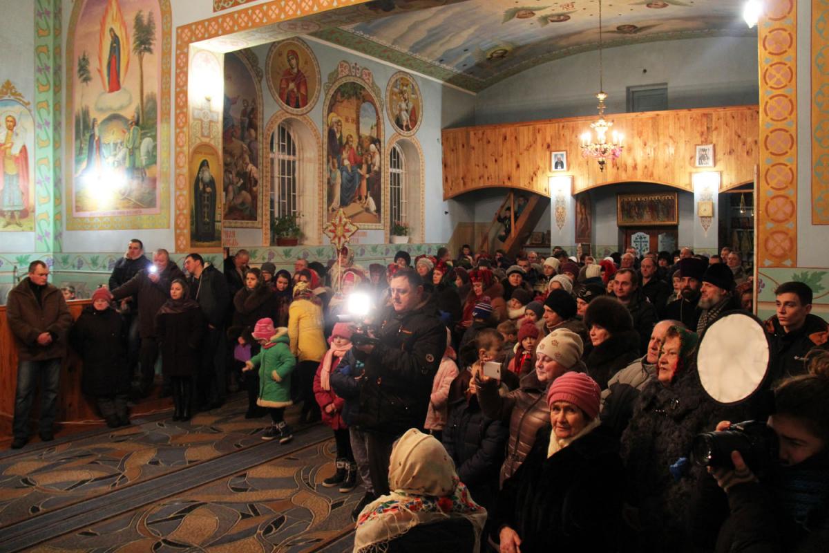 Благодійний вечір колядок в Андрушівському благочинні.