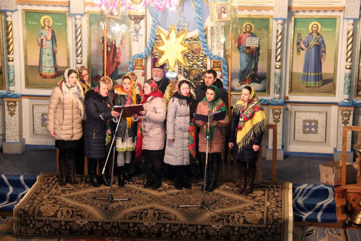 Благодійний вечір колядок в Андрушівському благочинні.