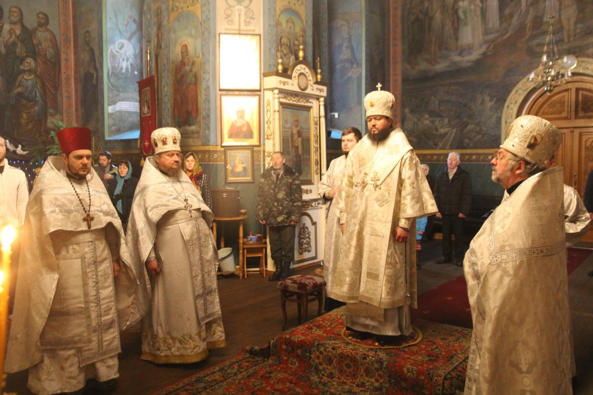 Архієпископ Никодим привітав братію Спасо-Преображенського Тригірського монастиря із Різдвом Христовим!