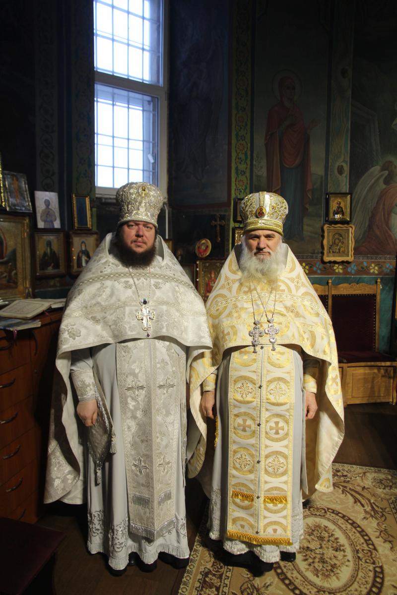 Архієпископ Никодим привітав братію Спасо-Преображенського Тригірського монастиря із Різдвом Христовим!
