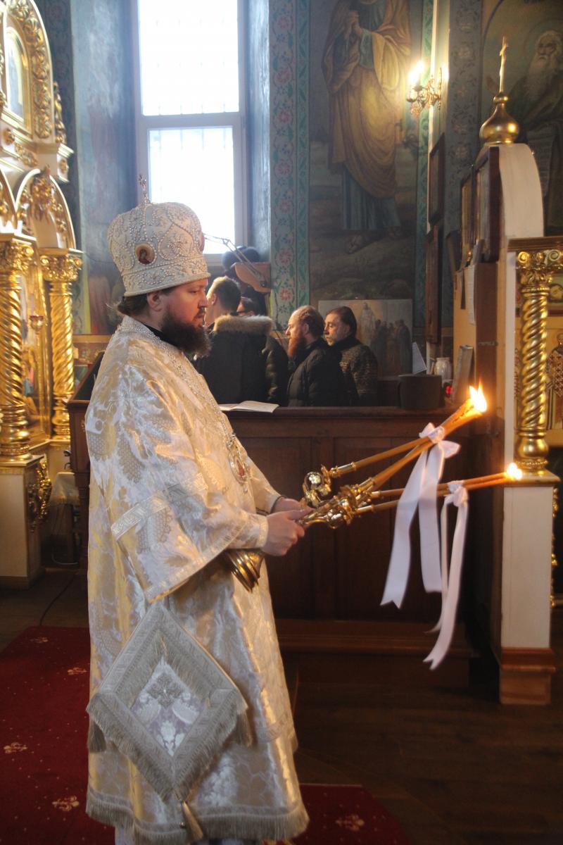 Архієпископ Никодим привітав братію Спасо-Преображенського Тригірського монастиря із Різдвом Христовим!