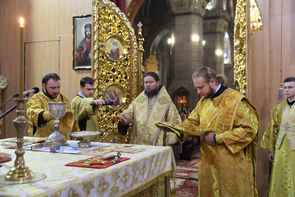 Митрополит Никодим звершив дияконську хіротонію у Спасо-Преображенському кафедральному соборі