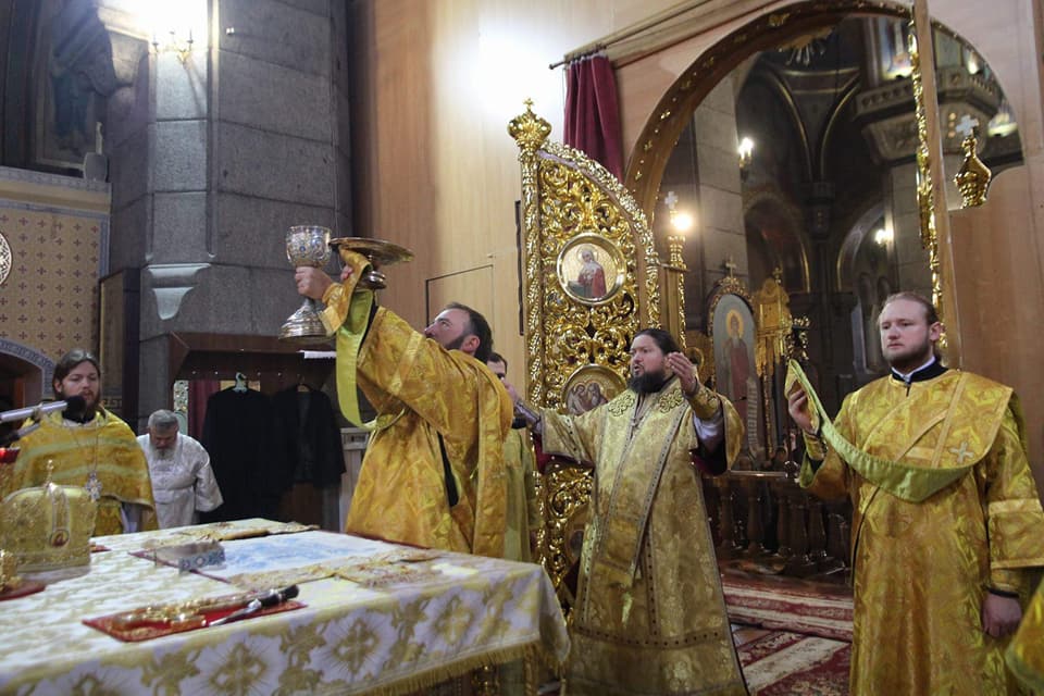 Митрополит Никодим звершив дияконську хіротонію у Спасо-Преображенському кафедральному соборі