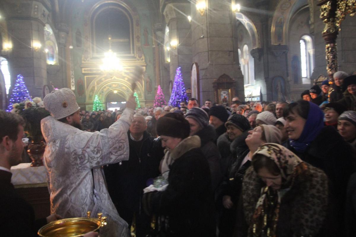 Хрещення Господнє. Божественна літургія у кафедральному соборі
