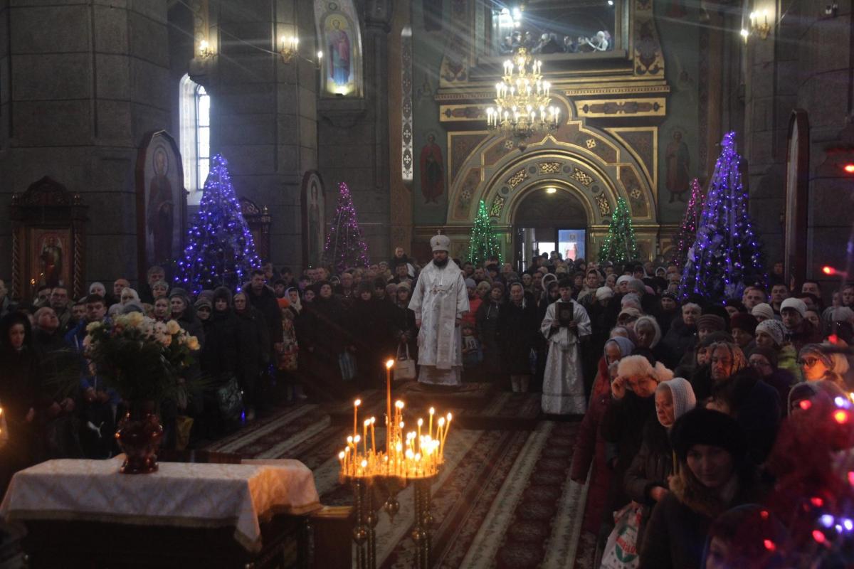 Хрещення Господнє. Божественна літургія у кафедральному соборі