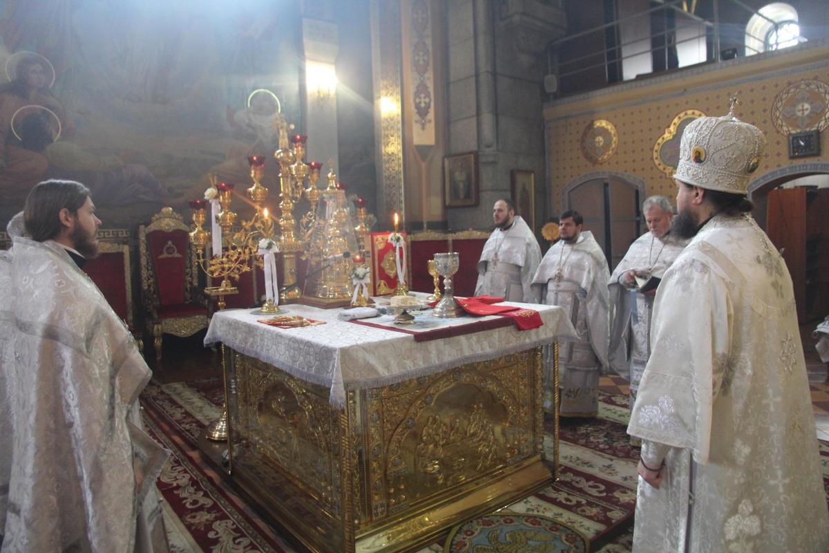Хрещення Господнє. Божественна літургія у кафедральному соборі