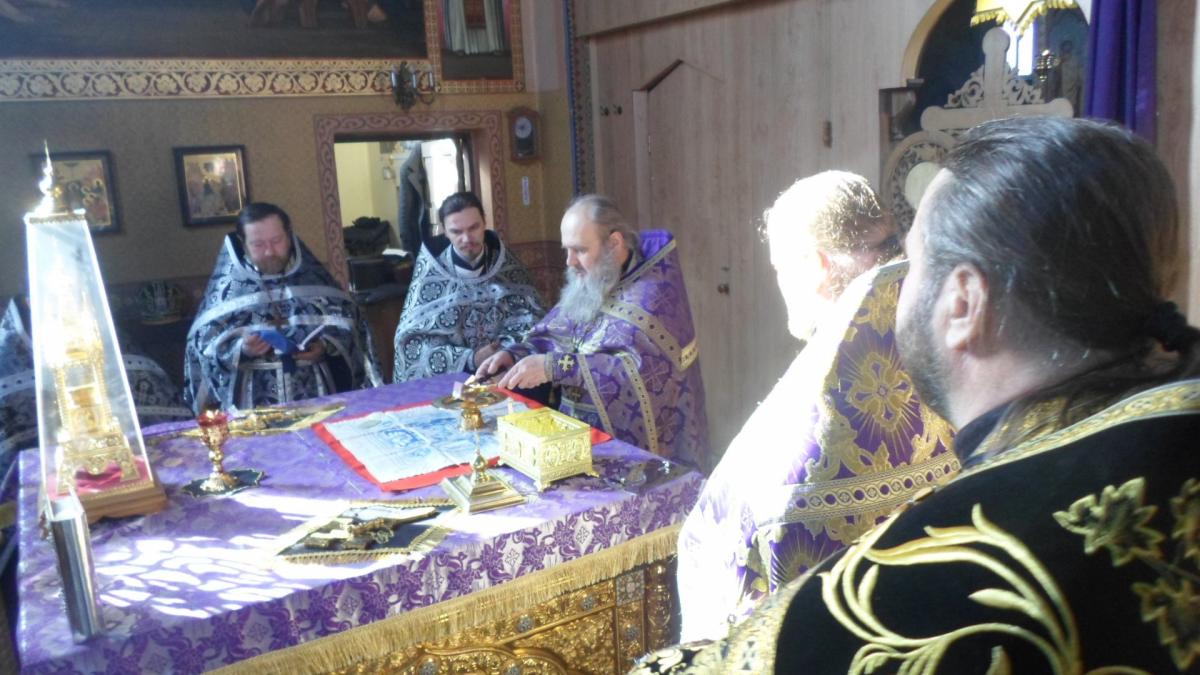 Соборне служіння духовенства Попільнянського району.