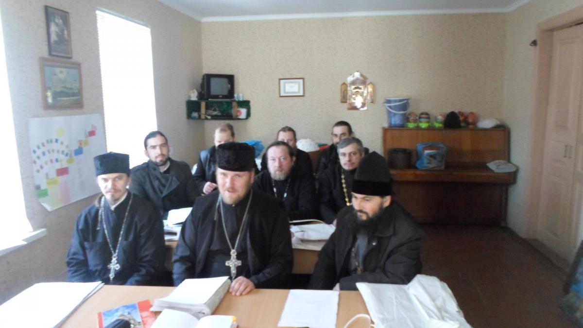 Соборне служіння духовенства Попільнянського району.