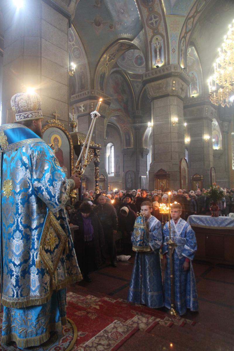 Архієрейське богослужіння в день свята Введення Богоматері у храм!.