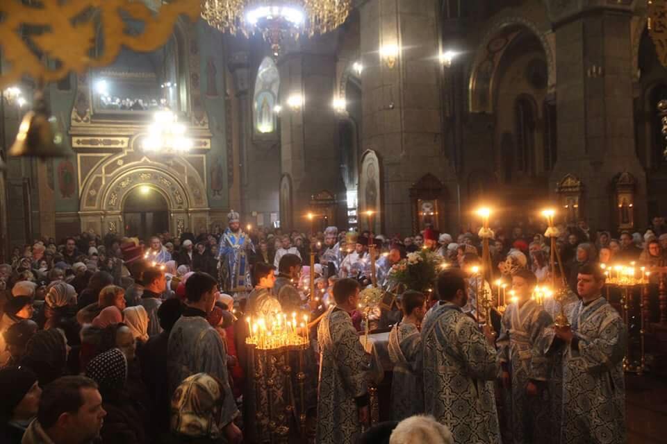 Архієрейське богослужіння в день свята Введення Богоматері у храм!.