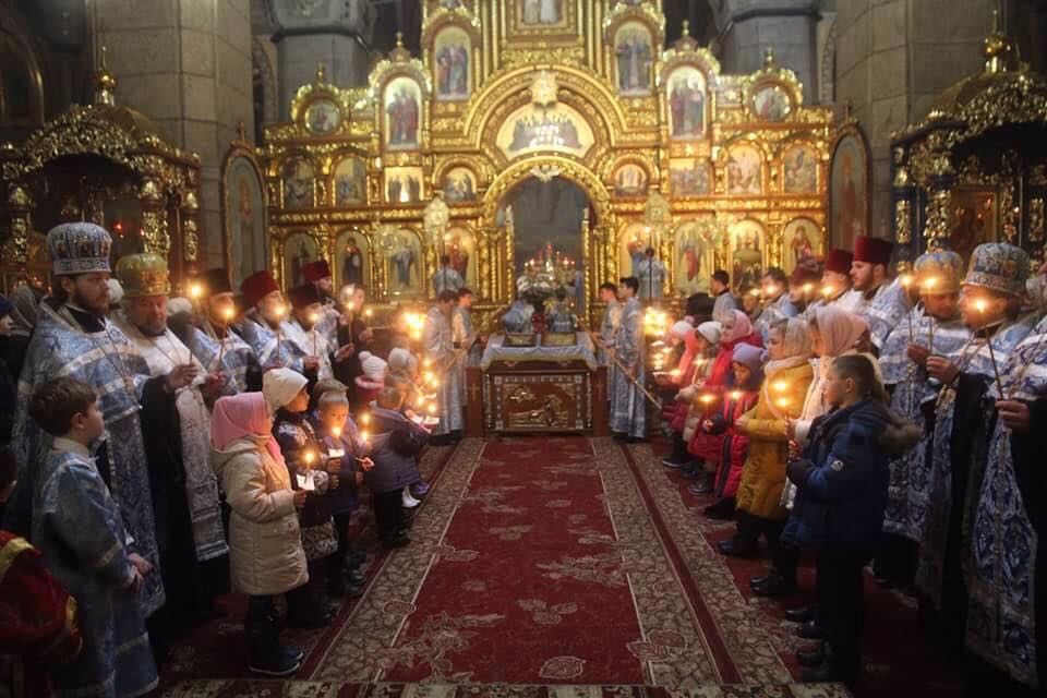 Архієрейське богослужіння в день свята Введення Богоматері у храм!.