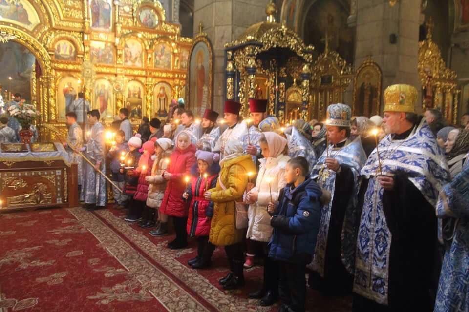 Архієрейське богослужіння в день свята Введення Богоматері у храм!.