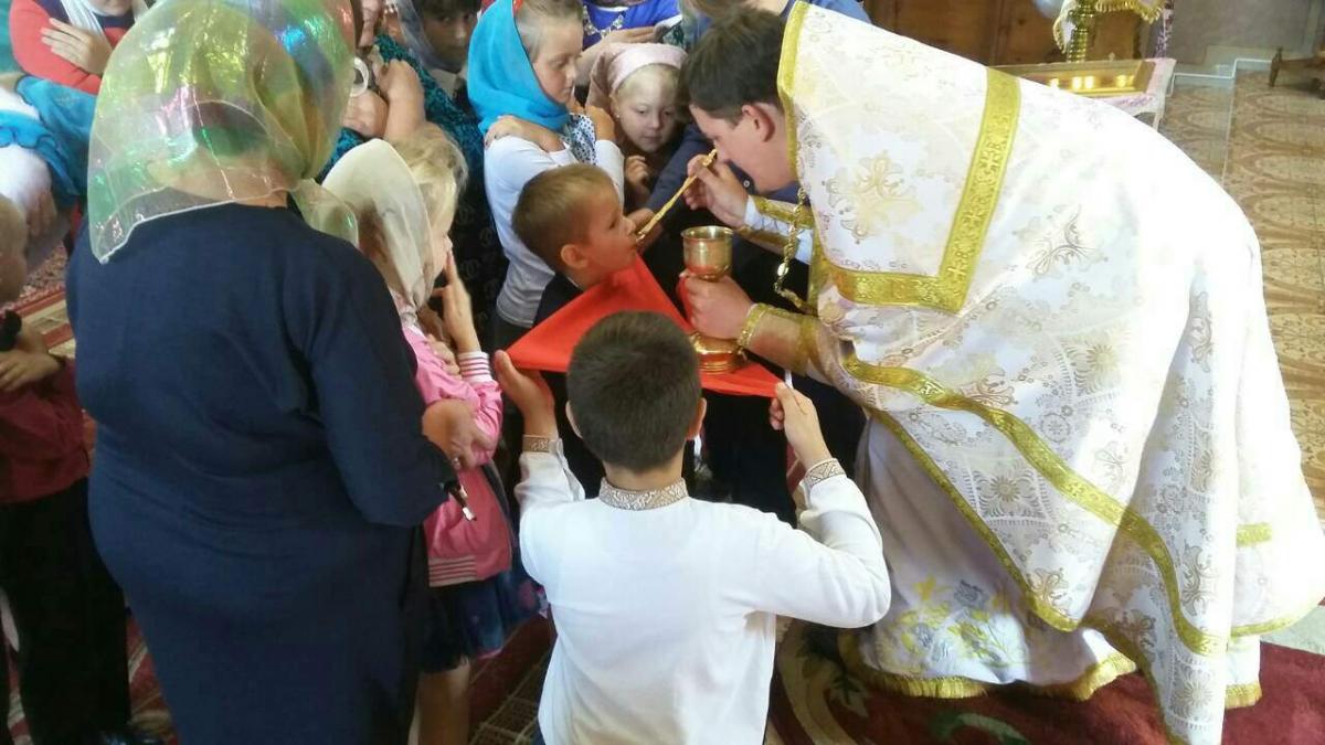 У Слободі Романівській дітки молились перед навчальним роком!