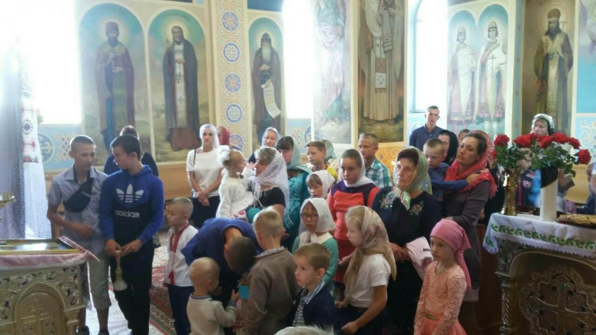 У Слободі Романівській дітки молились перед навчальним роком!