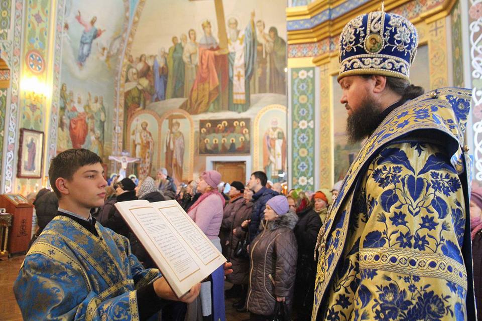 Митрополича літургія у Свято-Хрестовоздвиженському кафедральному соборі обласного центру!