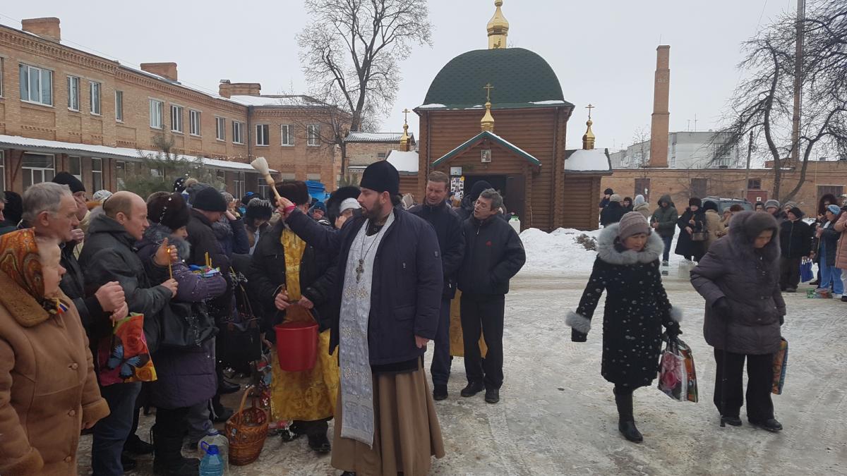 Православні віруючі храмів Бердичева молитовно відзначили свято Богоявлення