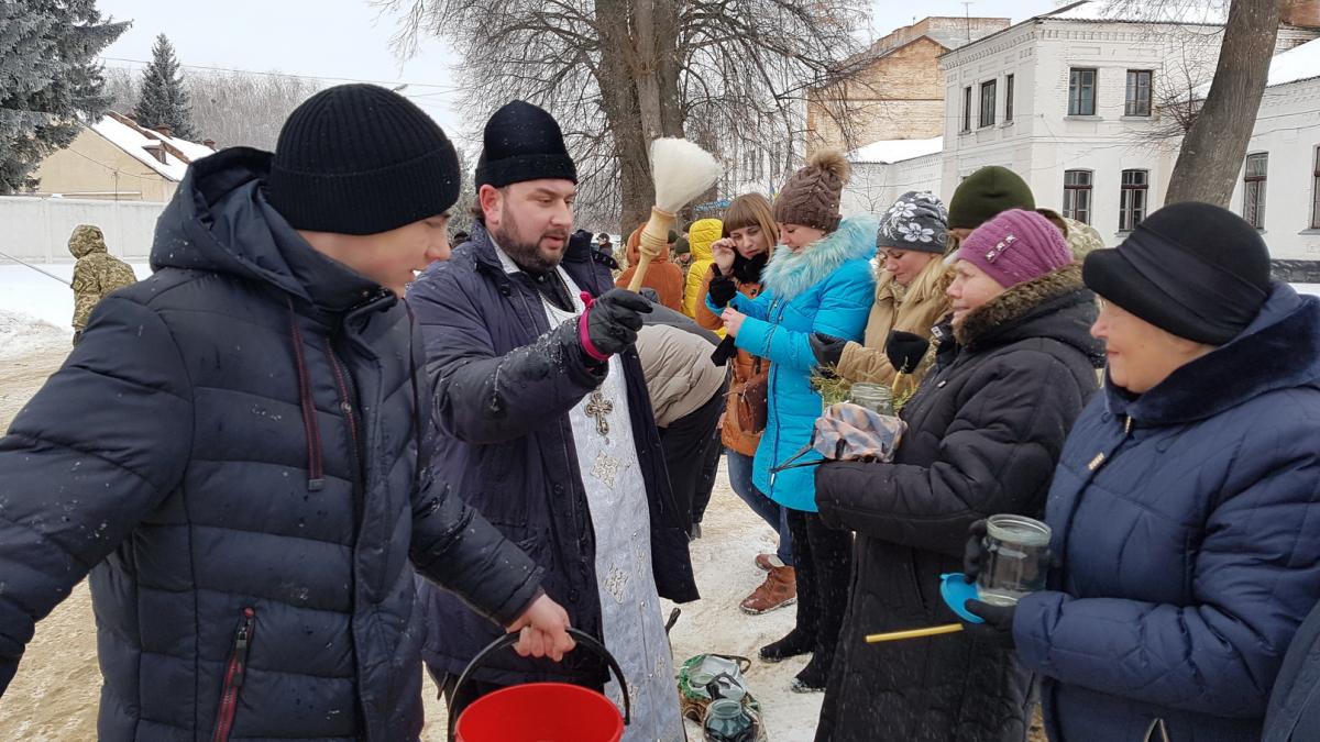 Православні віруючі храмів Бердичева молитовно відзначили свято Богоявлення