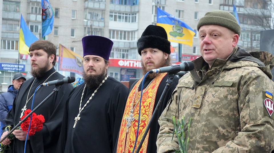 Клірики Житомирської єпархії взяли участь в заходах з нагоди Дня Української армії!