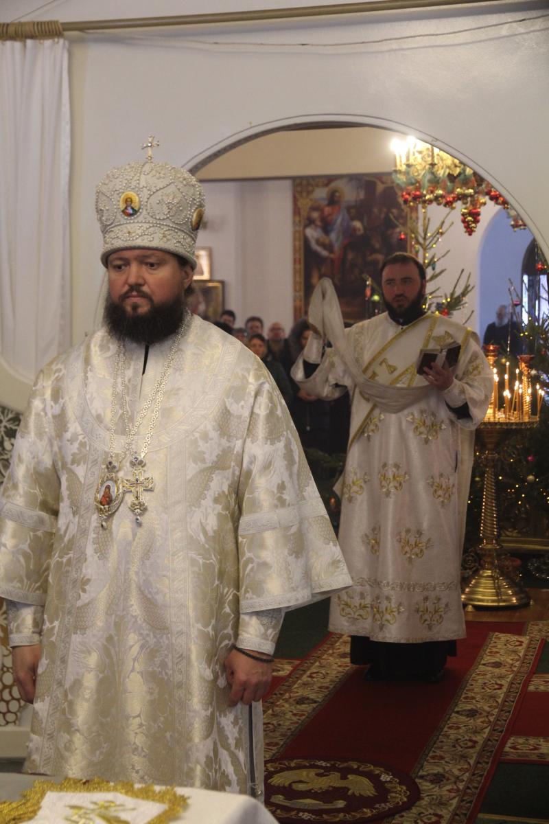 Неділя після Богоявлення. Архієпископ Никодим очолив літургію у Свято-Анастасіївському жіночому монастирі м. Житомира.