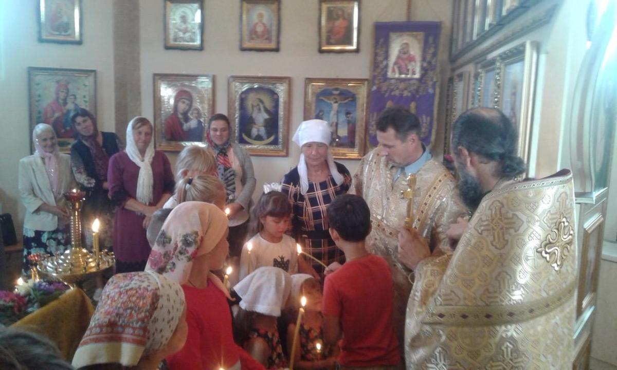 Молебен за учащихся в Коростышевском благочинии!