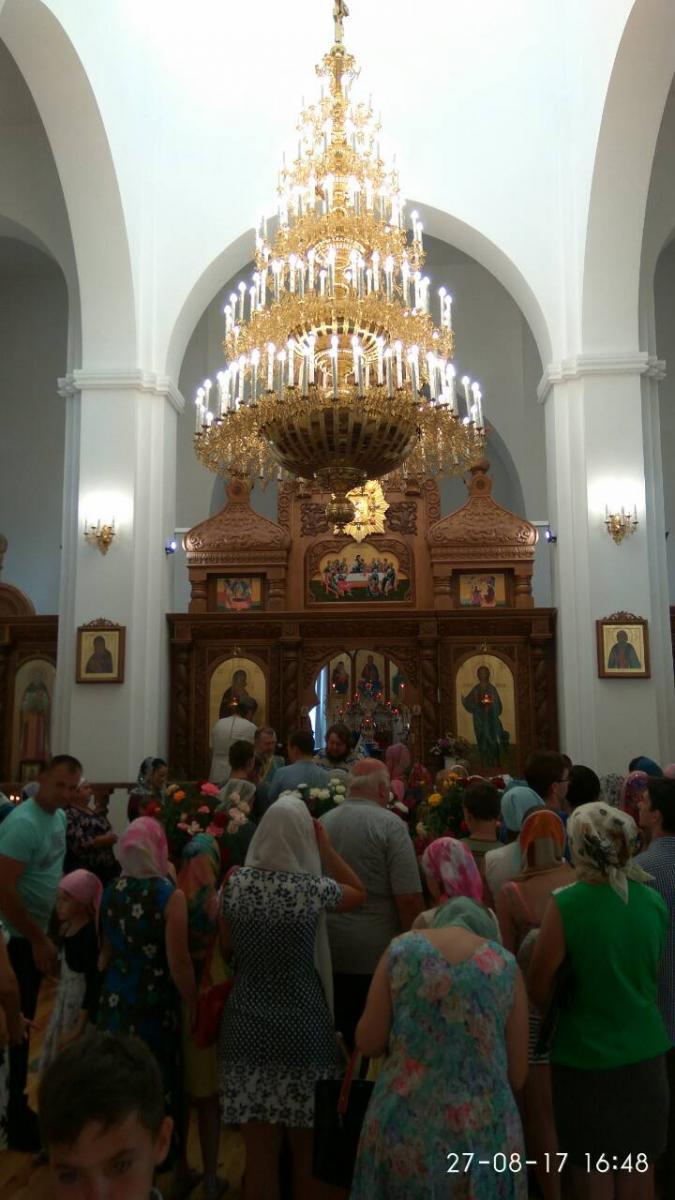 Молебен об учащихся г.Коростышева.
