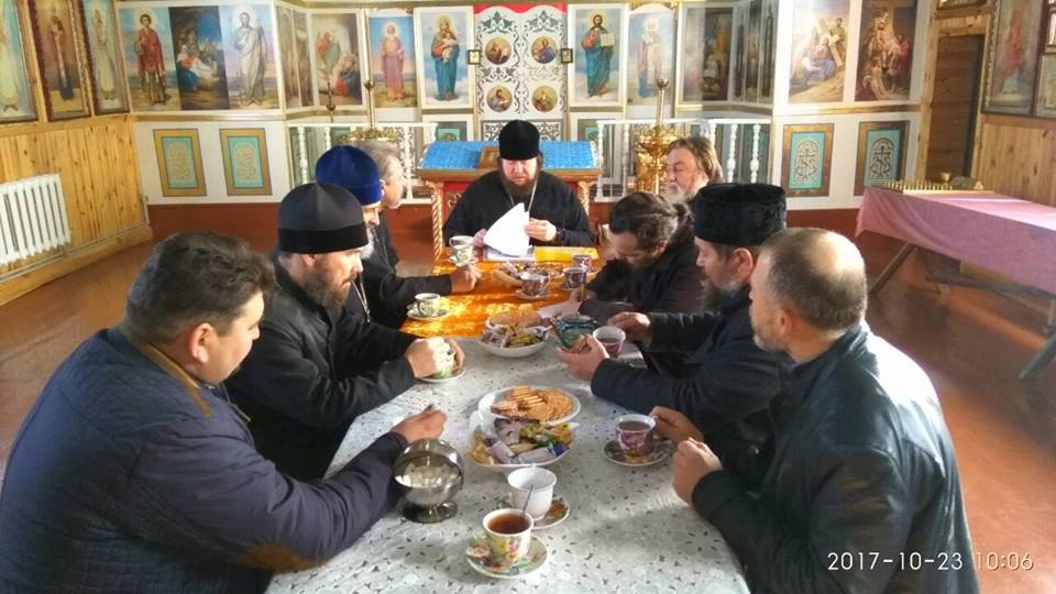 Собрание духовенства Коростышевского благочиния