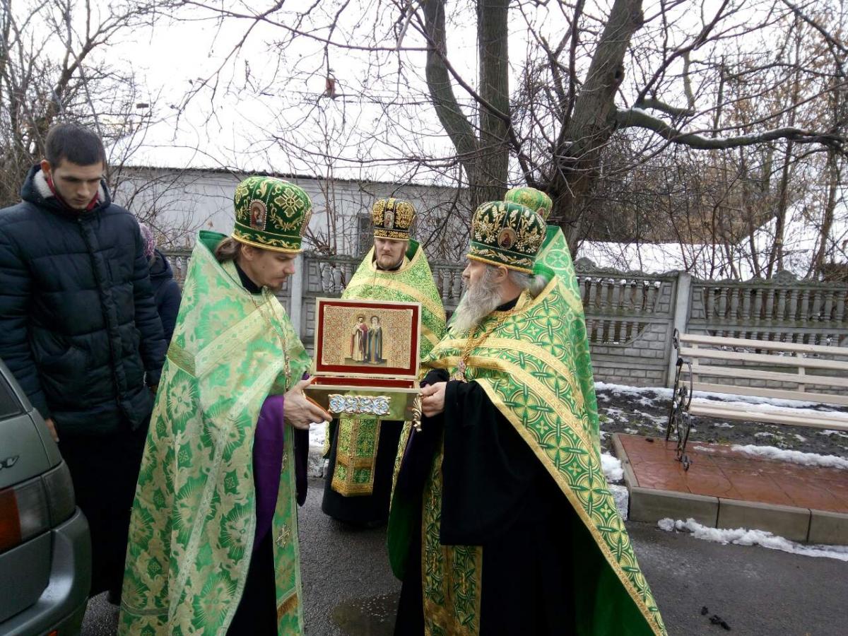 Чесні мощі благовірних Петра та Февронії відвідали Попільнянське благочиння!