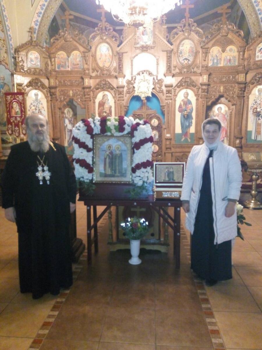 Чесні мощі благовірних Петра та Февронії відвідали Попільнянське благочиння!