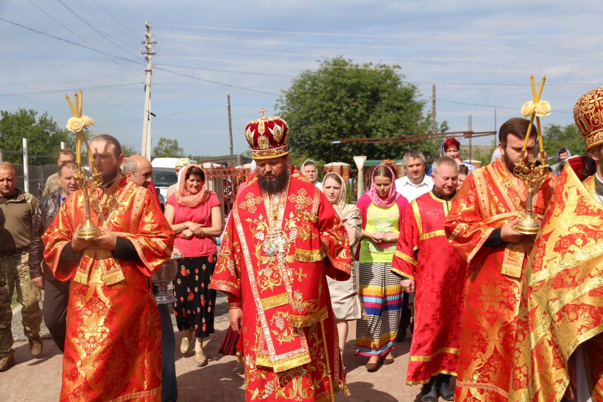 Відданя свята Пасхи. Архієрейська молитва в Озерному!