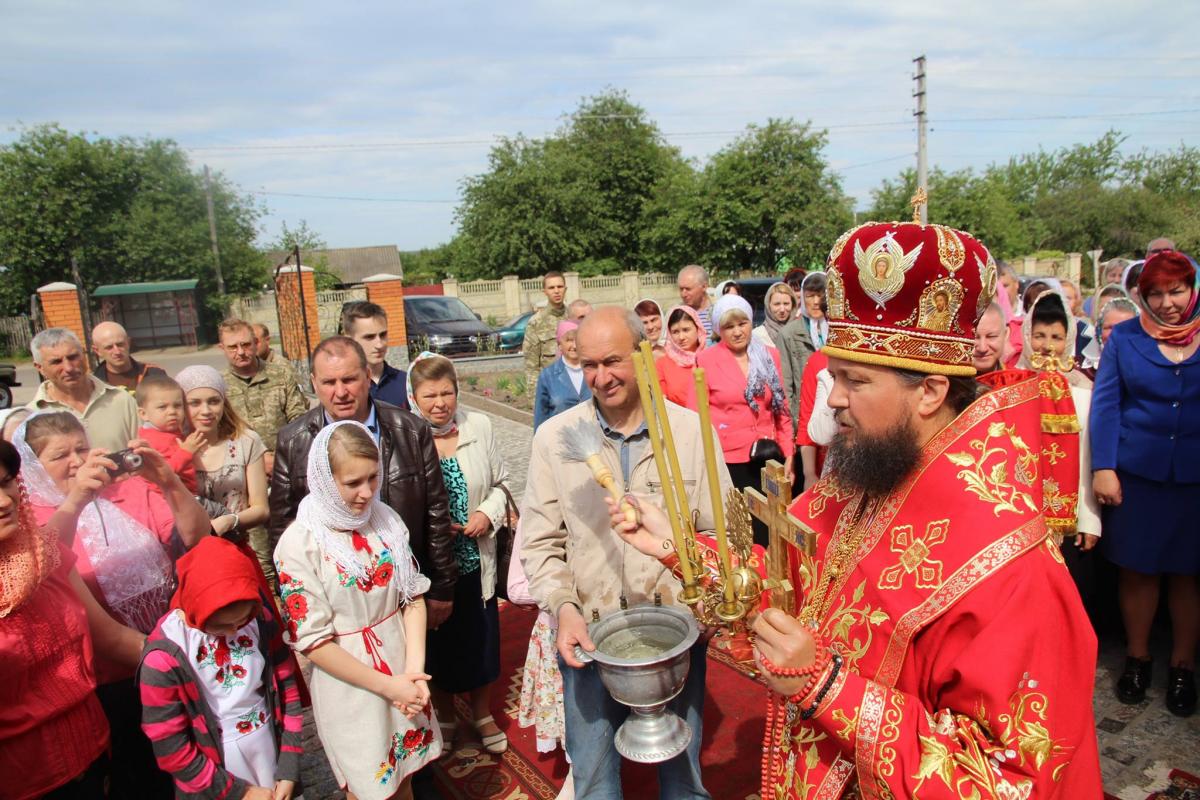 Відданя свята Пасхи. Архієрейська молитва в Озерному!