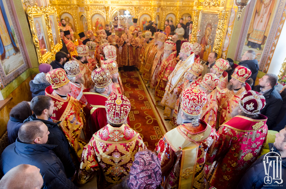 Архієпископ Никодим співслужив Предстоятелю УПЦ