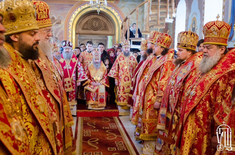 Архієпископ Никодим співслужив Предстоятелю УПЦ