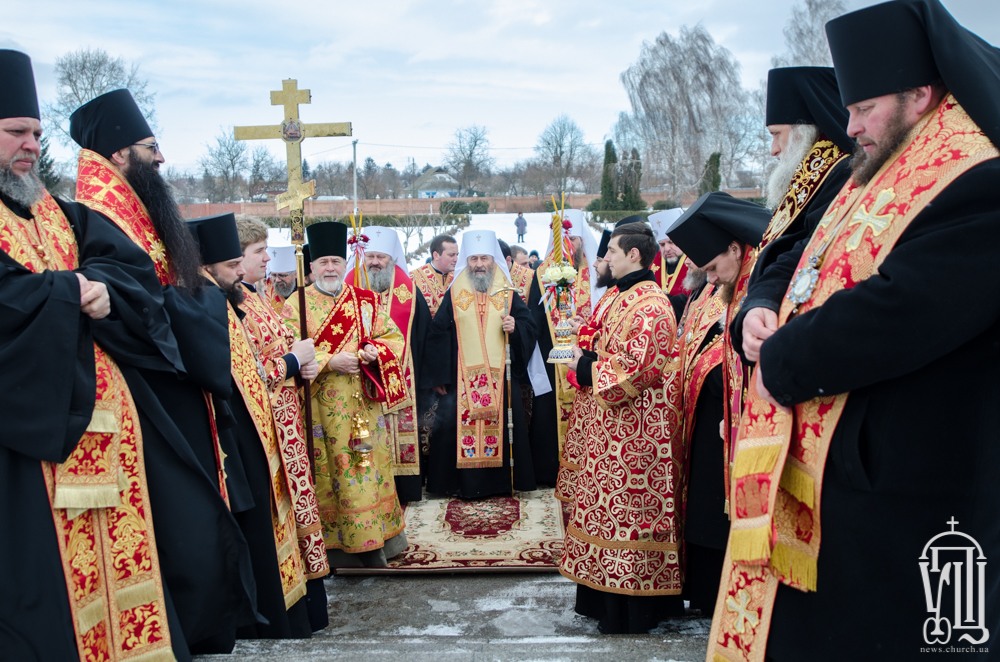 Архієпископ Никодим співслужив Предстоятелю УПЦ