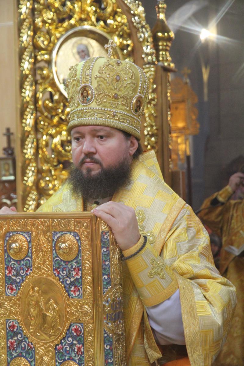 Архієрейське богослужіння у Неділю про Закхея!