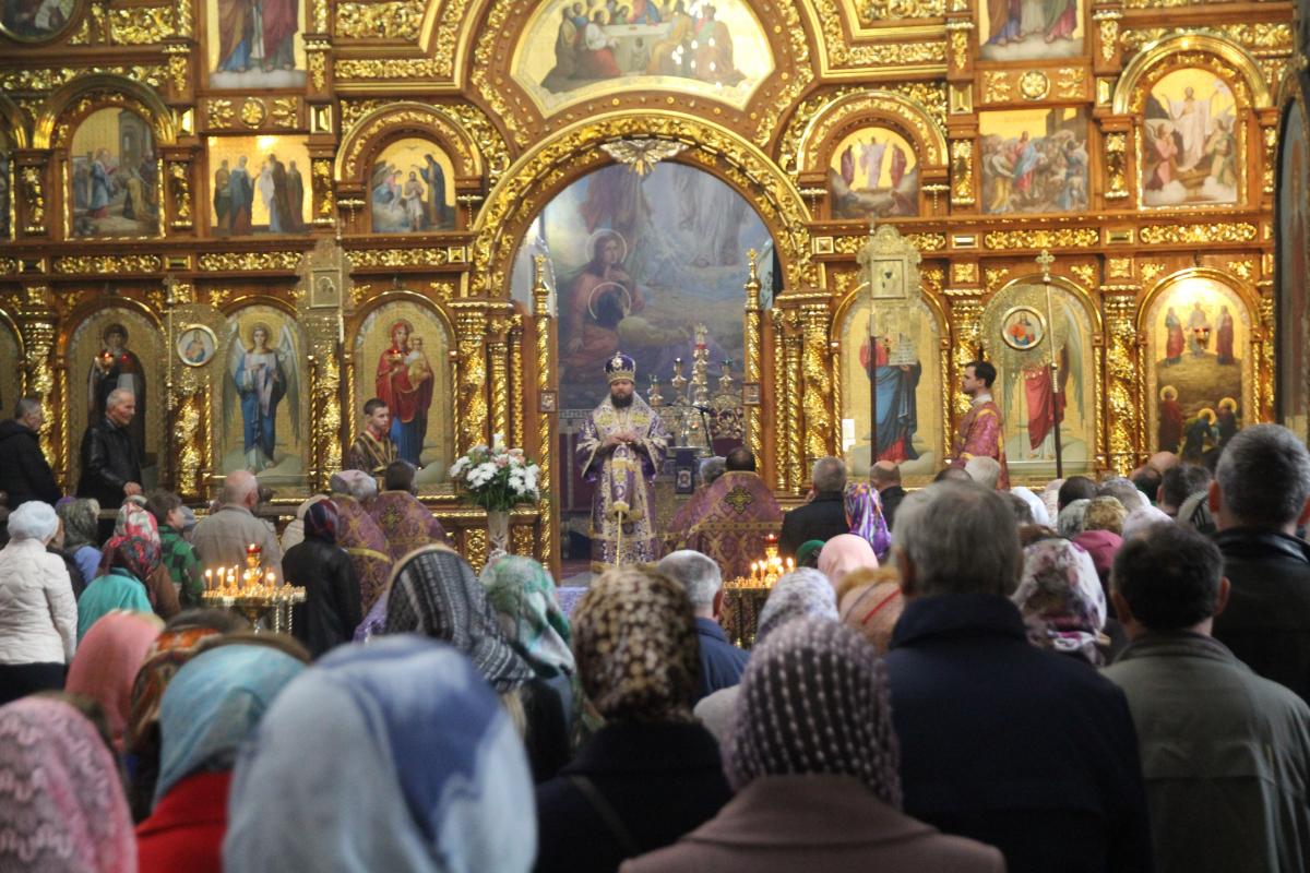 В день шанування преподобної Марії Єгипетської архієпископ Никодим звершив Божественну літургію у Спасо-Преображенському кафедральному соборі