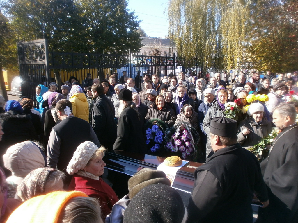 Заупокійна Божественна Літургія та Чин відспівування новопреставленого протоієрея Димитрія Крушеницького