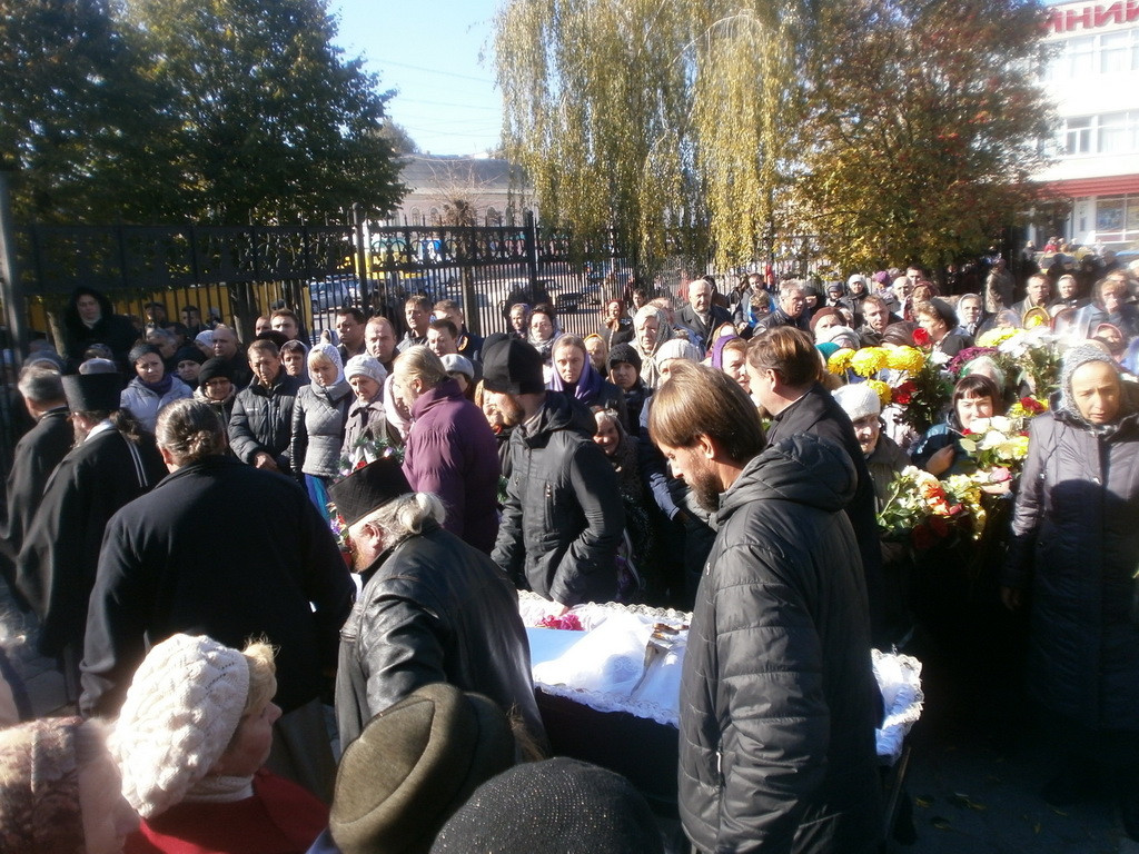 Заупокійна Божественна Літургія та Чин відспівування новопреставленого протоієрея Димитрія Крушеницького