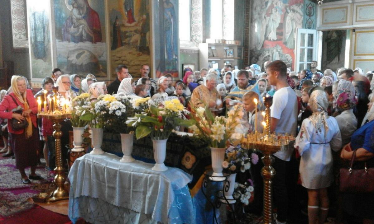 Благословіння дітей на Чуднівщині.
