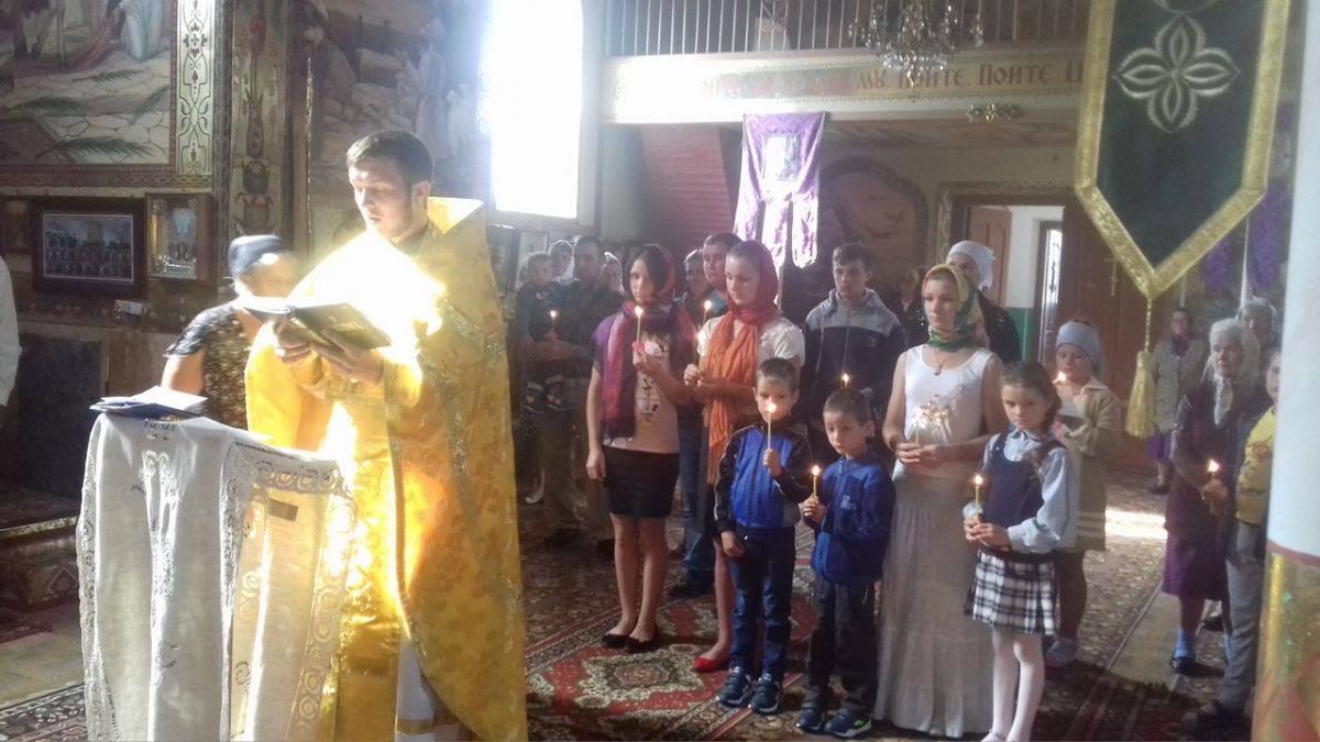 Благословіння дітей на Чуднівщині.
